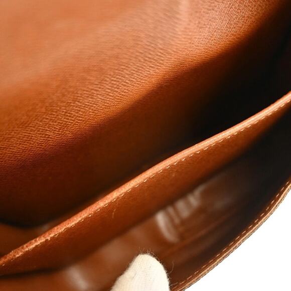 AUTHENTIC LOUIS VUITTON CARTOUCHIERE MM SHOULDER CROSSBODY BAG MONOGRAM 8904SL - Picture 10 of 13